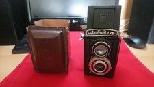 Soviet vintage ussr camera Lubitel-2  case damaged 