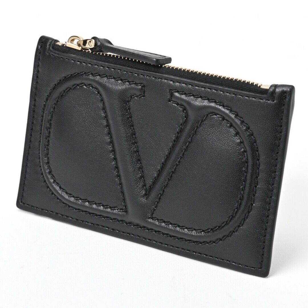Valentino V Sling Card Case Coin Holder 1W9P0S76TTD Leather Valentino V Sling Card Case Coin Holder 1W9P0S76TTD Leather