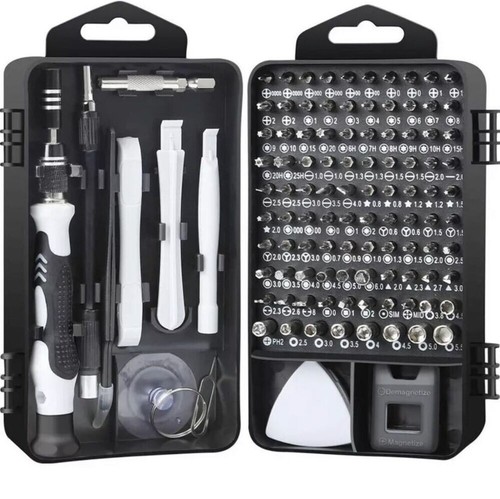 magnetic screwdriver Micro bits set for iphone/macbook/ iMac tool kit set 117pcs - Picture 7 of 19
