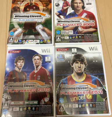 World Soccer Winning Eleven Play Maker 2008 2009 2010 2011 set