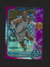 2021-22 Bowman University Trevor Keels #78 Chrome Fuchsia Mini-Diamond 75/150