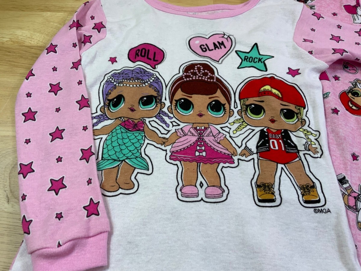 Lol Doll Lol Pjs Primark New Girl's LOL Surprise PJ Set Size Says