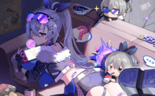 Anime Girls Silver Wolf Honkai Star Rail Honkai Gaming Mat Desk 4594