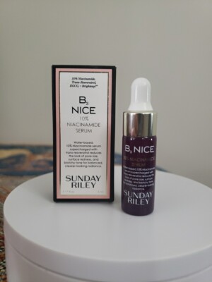 Sunday Riley B3 Nice 10% Niacinamide Serum MINI .17oz/5ml. NIB 
