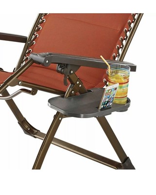 beach chair with side table