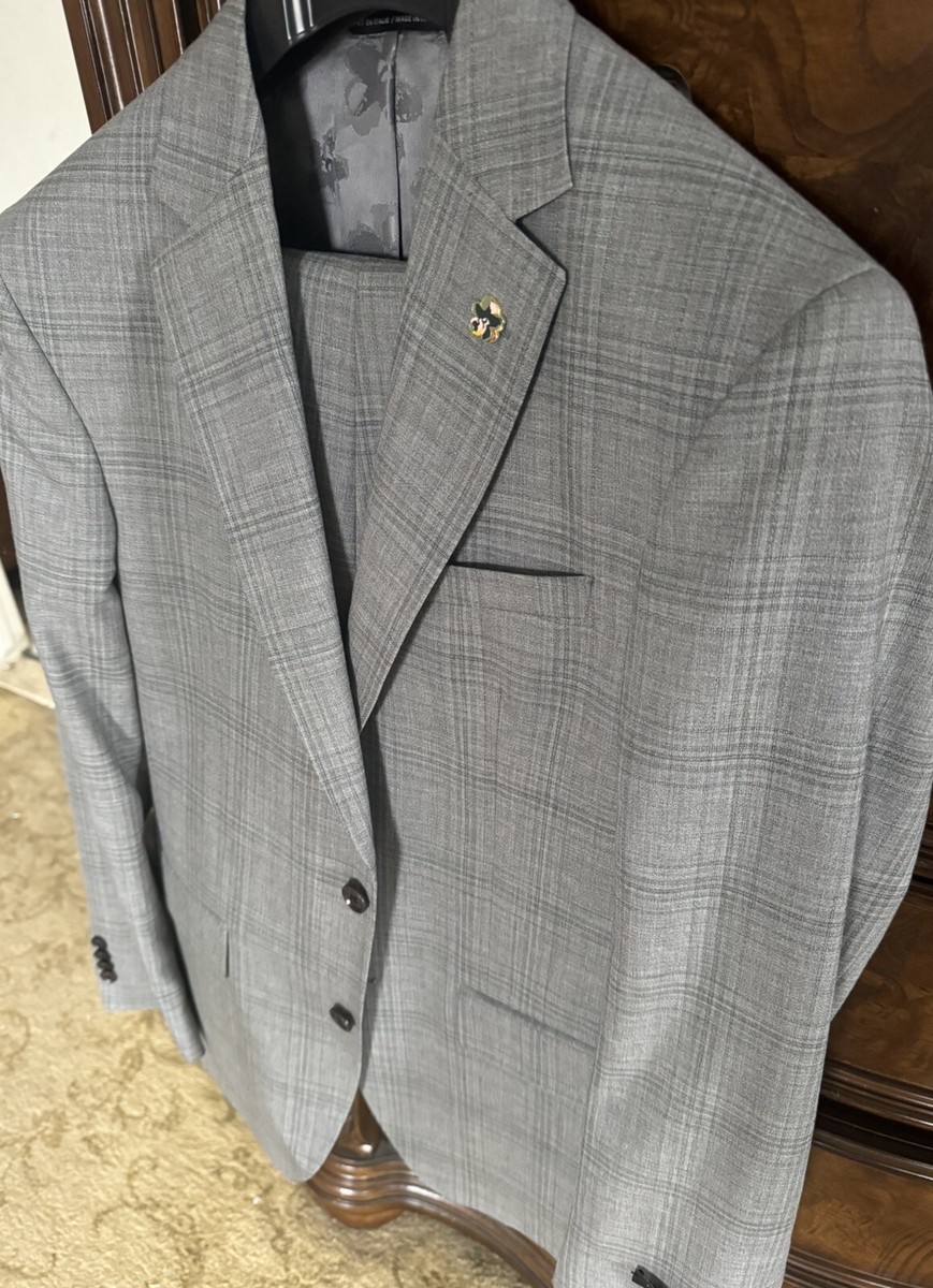 TED BAKER LONDON “JAY CT” Gray Plaid Suit 38R $898 | eBay TED BAKER LONDON “JAY CT” Gray Plaid Suit 38R $898 | eBay