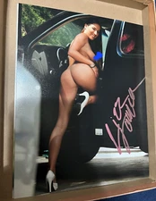 LIZZ TAYLER PORN ADULT FILM STAR SIGNED AUTOGRAPHED 8x10 PHOTO KISS PRINT COA