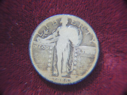 1926 S  Standing Liberty Quarter 90% Silver - Picture 1 of 2