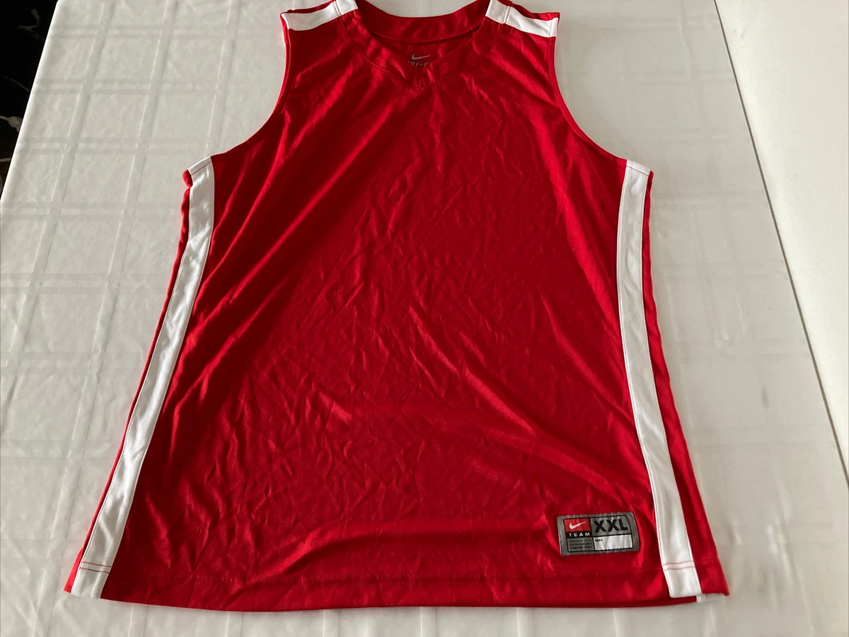 Men's nike on sale red tank top