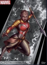 [DIGITAL CARD] Topps Marvel - Okoye - Omnibus 22 S2 - Black