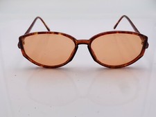 Vintage Silhouette 1803/20 Brown Tortoise Oval Sunglasses Austria FRAMES ONLY