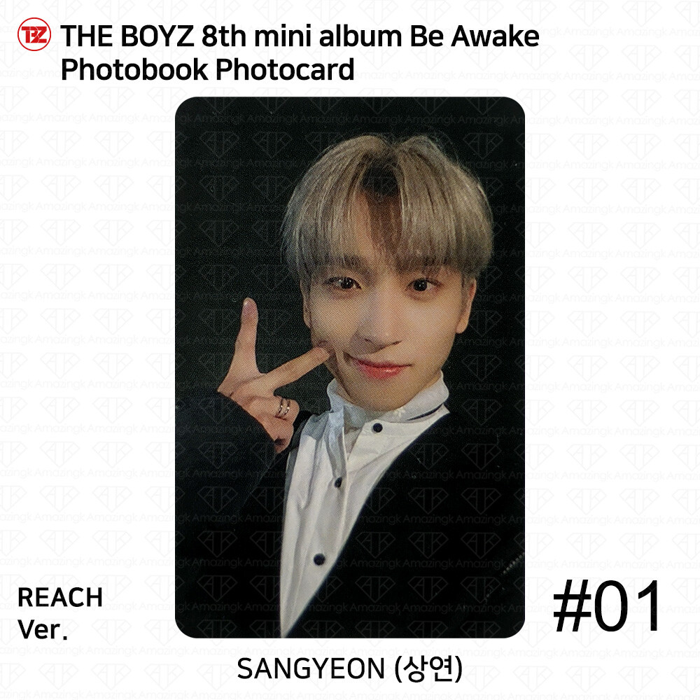 The Boyz 8th Mini Album Be Awake Photobook ver. Photocard Film