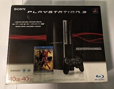 Sony PlayStation 3 60GB Piano Console - Black for sale online