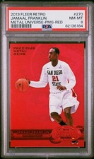 2013 Fleer Retro Precious Metal Gem Red Jamaal Franklin #270 77/150 PSA 8 Pop 1