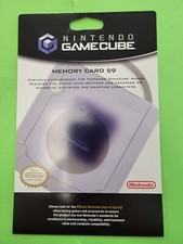 GameCube 59 Block Memory Card - Package Cardboard Only