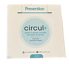 Circul + Prevention Wellness Monitor Ring Large- SpO2, HR, Skin Temp, ODI, acti