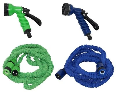 PROVANCE Flexibler Gartenschlauch dehnbarer Wasserschlauch Flexischlauch 7,5 - 45 Meter