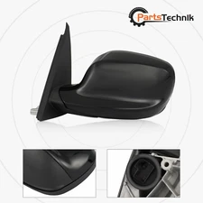 Black Left Driver Mirror Fit BMW X3 2011 2012 2013 2014 Power Heated Side View