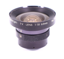 Tamron TV Lens 65mm F/1.8 Japan C Mount Movie CCTV Fast 65/1.8 Free US Shipping