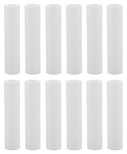 Creative Hobbies® 4" White Plastic Candle Covers Sleeves Chandelier Socket