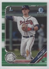 2019 Bowman Draft Chrome Green Refractor 50/99 Beau Philip #BDC-128 12fp
