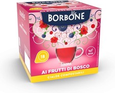 Caffè Borbone Mixed Berries Infusion - 72 Pods (4 packs of 18) - ESE System 0.13 per lighter
