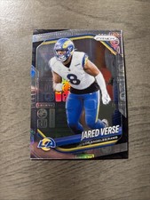 JARED VERSE 2025 PANINI PRIZM FOOTBALL PANINI LOGO RAMS /20 #30 