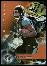 2015 Topps Platinum Rookie Orange Refractors B T.J. Yeldon RC Jacksonville