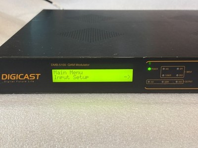 Digicast DMB-5100 QAM Modulator DS3 ASI SPI In DS3 ASI RF Out
