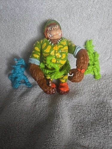 Vintage 1991 TMNT Teenage Mutant Ninja Turtles Sergeant Bananas Figure Complete