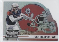 2015 Panini Prizm Collegiate Draft Picks Helmet Die-Cut Josh Harper #22 2b2