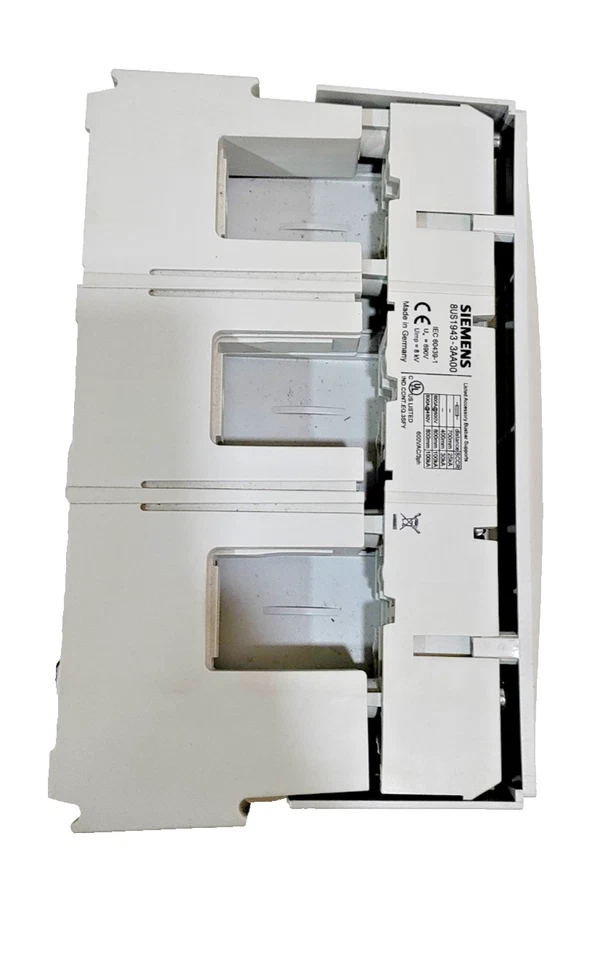 *New in Box* Siemens SENTRON 8US1943-3AA00 60 mm Pitch 3-Pole Busbar Support Kit - Image 4 of 4