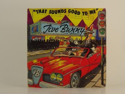 JIVE BUNNY AND THE MASTERMIXERS THAT SOUNDS GOOD TO ME (85) 2 Track 7'' Single in
