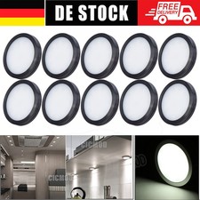2-12x LED Deckenleuchte 12v Wohnmobil Wohnwagen Boot Kaltwei&szlig; Flach Deckenlampe
