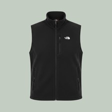 The North Face Men's XL Black Fleece Vest Fall A7R3 Full Zip Outdoor Hiking