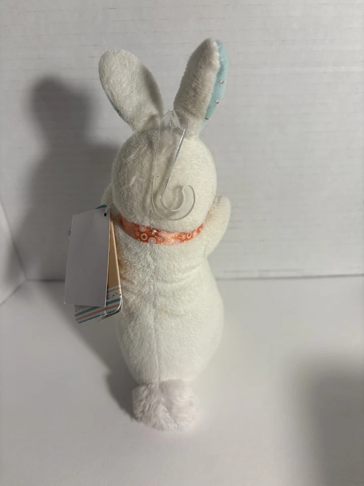 "Nuevo y Usado en Excelente Condición Lote Pat The Bunny, 8"" Peluche, Libro Sensorial, Estaño y Sonajero de Muñeca LEER Foto 3 de 4
