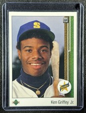 KEN GRIFFEY JR. 1989 UPPER DECK #1 ROOKIE RC MARINERS (A)