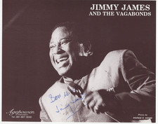 Jimmy James Signed 8 x 10 Photo / Autographed Singer