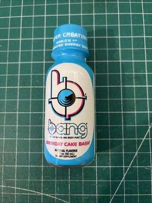 Bang Birthday Cake Shot Discontinued Collectors Item.