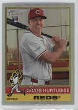 2025 Topps Heritage Chrome Refractor Jacob Hurtubise #124 1db4