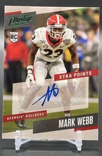 2021 PANINI PRESTIGE MARK WEBB ROOKIE AUTO GREEN #PS-MWB