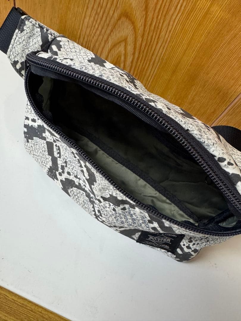 Porter Waist Pouch, Python Leather, Yoshida & Co.… - image 4