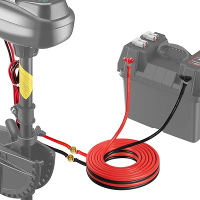 #ad Trolling Motor Battery Cable Extension Wire Kit 6 Feet 8 Gauge Wire for Exten... $38.77