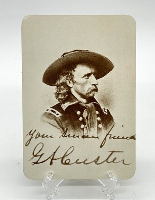 George Custer Old West Collectors Series Postcard UNPOSTED Kustom Quality