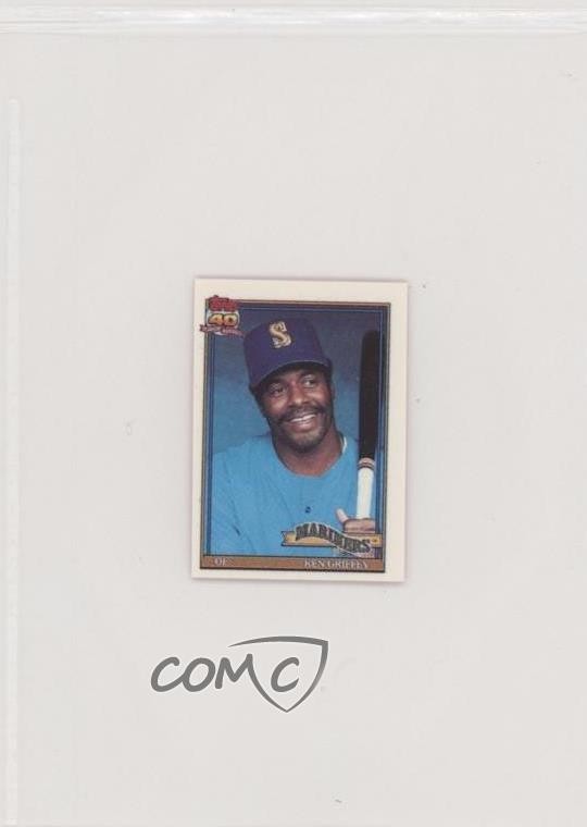 1991 Topps Micro Ken Griffey #465 0c4
