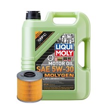 5L Liqui Moly Molygen New Gen 5W30 Hengst Engine Oil Change Kit for E36 318i M42