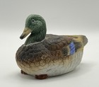 Carl Scheidig Porcelain Mallard Duck Figurine – Grafenthal, Germany