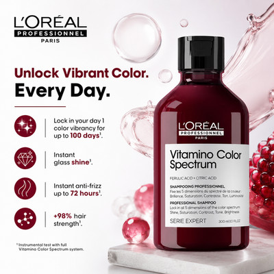 Loreal Serie Expert Vitamino Color Spectrum Professional Shampoo 300ml