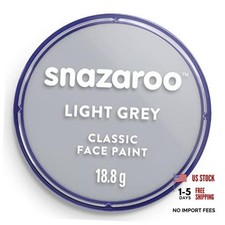 Classic Face and Body Paint, 18.8g Pot Light Grey 18.8g 0.66-oz Pot