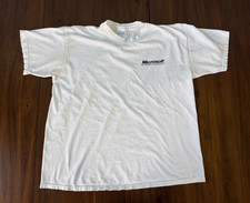 Microsoft Gildan New England Tech Promo Shirt Size XL Vintage